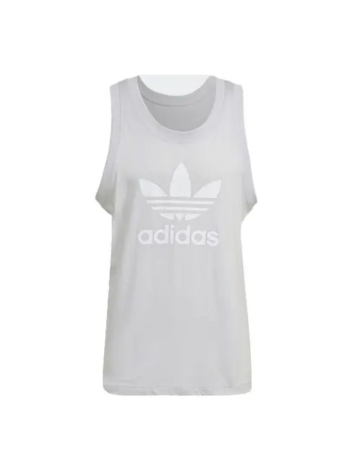 Жилет adidas originals Men's Trefoil Tank ports Vest Gray — изображение 1 из 4, серый