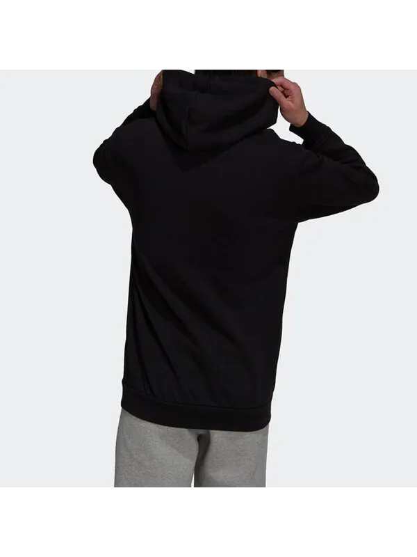 Толстовка Men's adidas originals Tref Rhinest Hd Studded Logo Sports Pullover Black — изображение 3 из 4, мульти