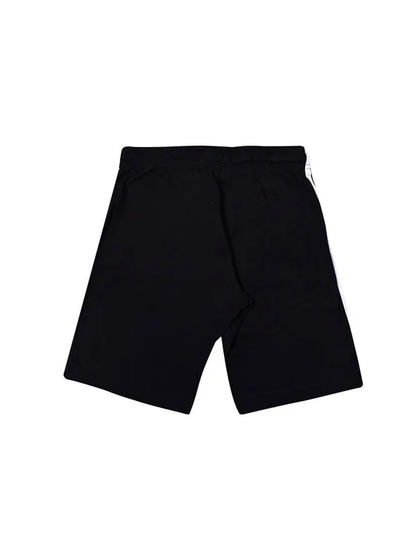 Шорты Essentials 3 полоски шорты Adidas — изображение 2 из 2, черный/белый