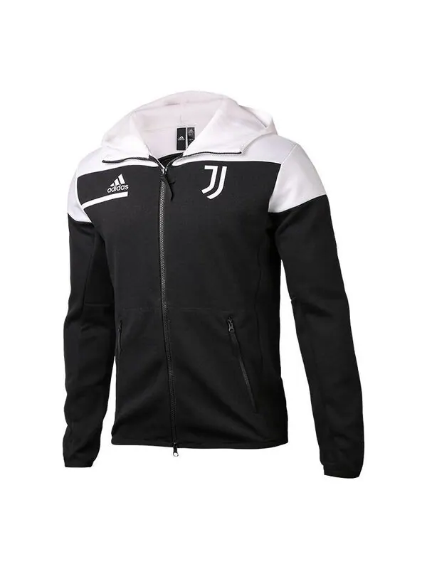 Куртка adidas Juve Zne 20-21 Season Juventus Soccer/Football Sports Jacket Black — изображение 1 из 4, черный