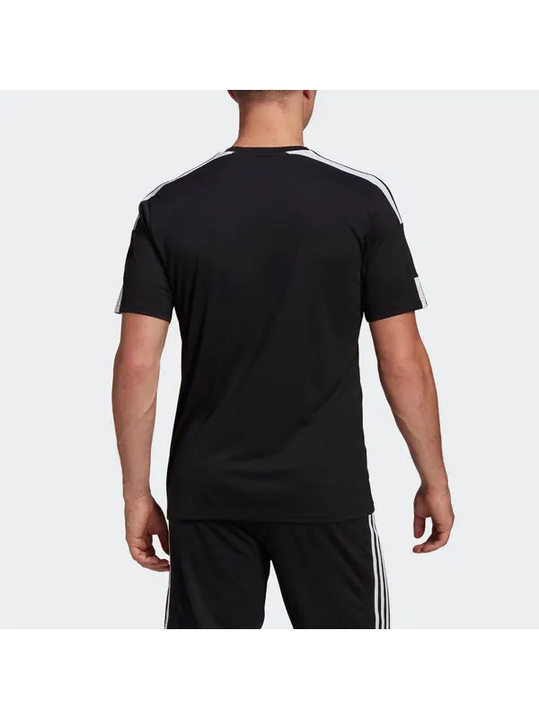 Футболка squad 21 jsy ss soccer/football casual sports short sleeve jersey black Adidas — изображение 4 из 4, черный