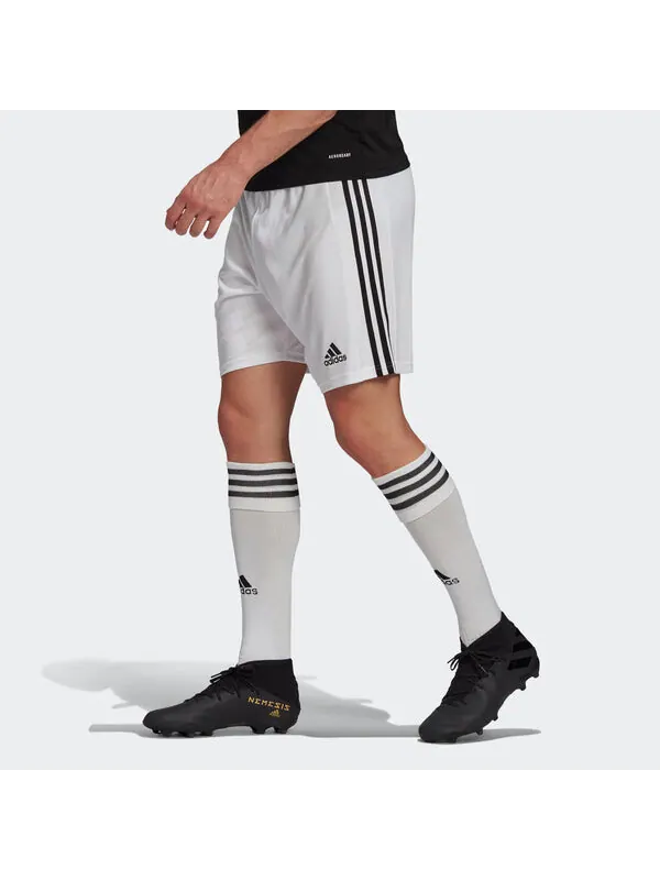 Шорты squad 21 sho stripe soccer/football sports shorts white Adidas — изображение 4 из 4, белый