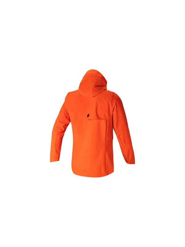 Куртка adidas Wind.Rdy Jkt M Logo Zipper Sports Hooded Jacket Orange — изображение 2 из 2, оранжевый