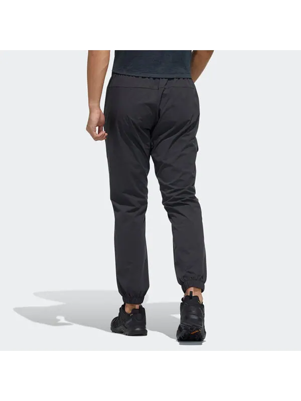 Спортивные штаны adidas Belt Jg Pant Outdoor Casual Bundle Feet Sports Pants Black — изображение 3 из 4, черный