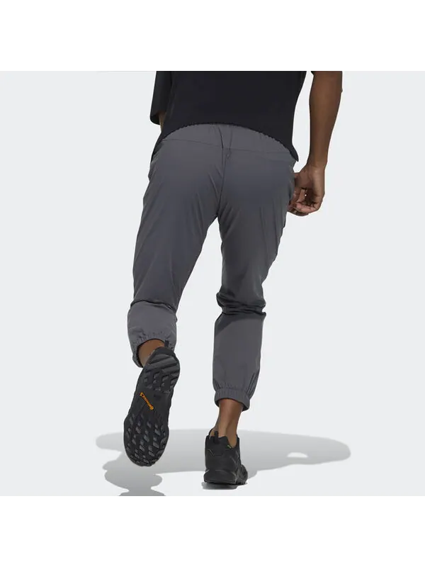 Спортивные штаны adidas Belt Jg Pant Outdoor Casual Bundle Feet Sports Pants Gray — изображение 3 из 4, светлый серый