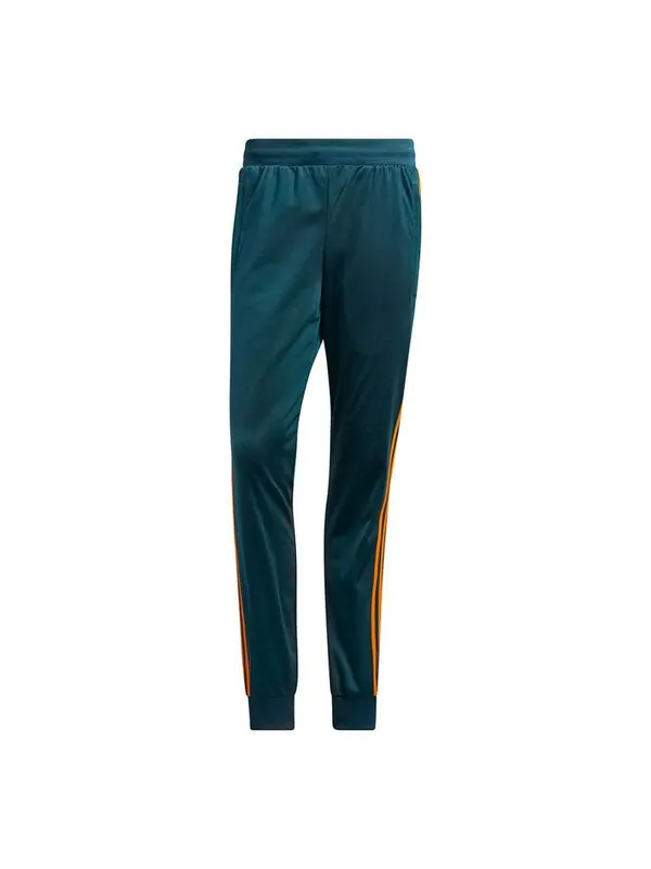 Спортивные штаны adidas originals 3 Stripe Track Casual Sports Trousers Men's Green — изображение 1 из 4, зеленый
