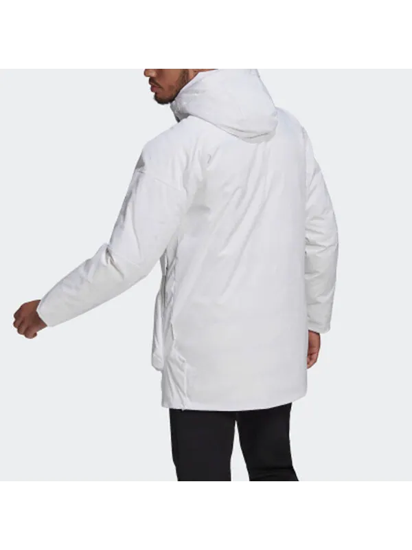 Куртка Adidas Originals Full-Zip Hooded — изображение 4 из 4, белый