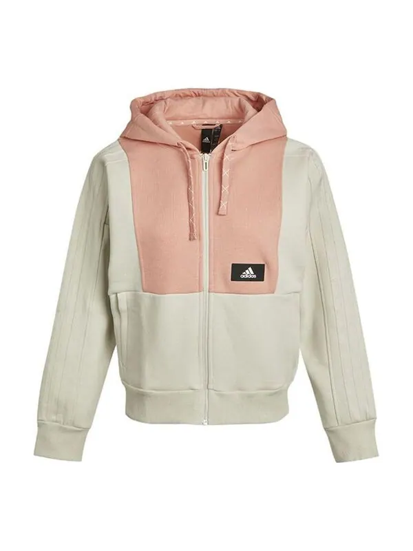 Куртка str трикотажные Куртка Adidas — изображение 1 из 4, розовый/белый