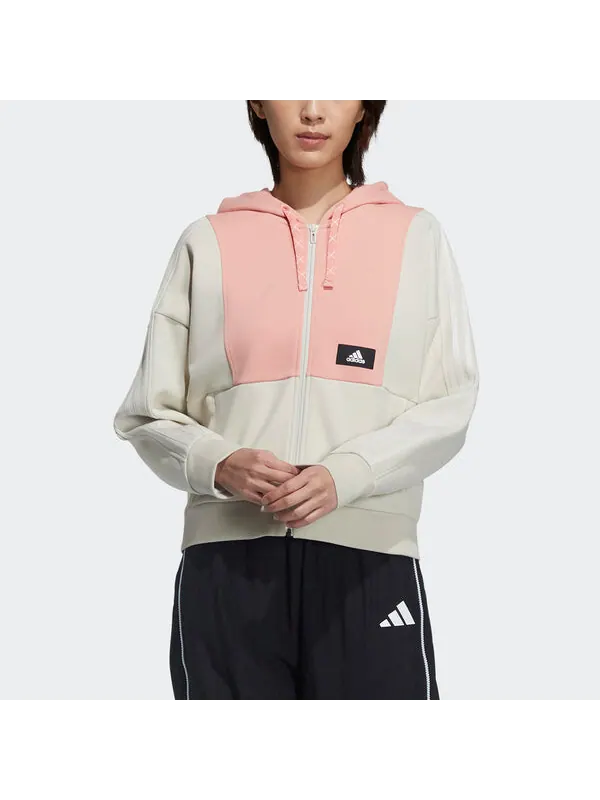 Куртка str трикотажные Куртка Adidas — изображение 2 из 4, розовый/белый