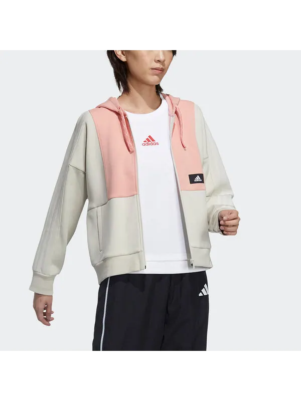 Куртка str трикотажные Куртка Adidas — изображение 4 из 4, розовый/белый