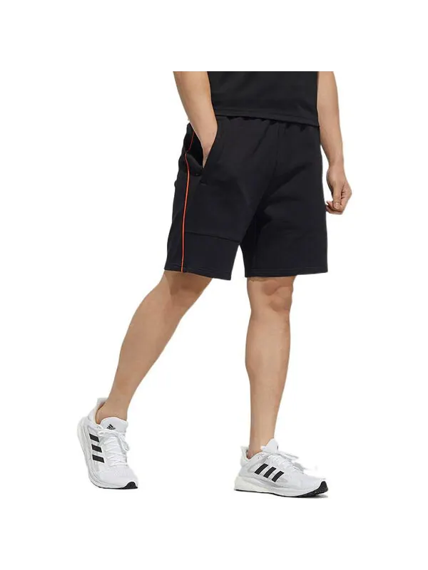 Шорты городские трикотажные короткие Adidas — изображение 4 из 4, черный