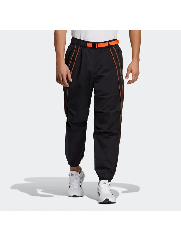 Спортивные штаны adidas Ub Pnt Wv Astro Woven Contrasting Colors Bundle Feet Sports Pants Black — изображение 2 из 4, черный