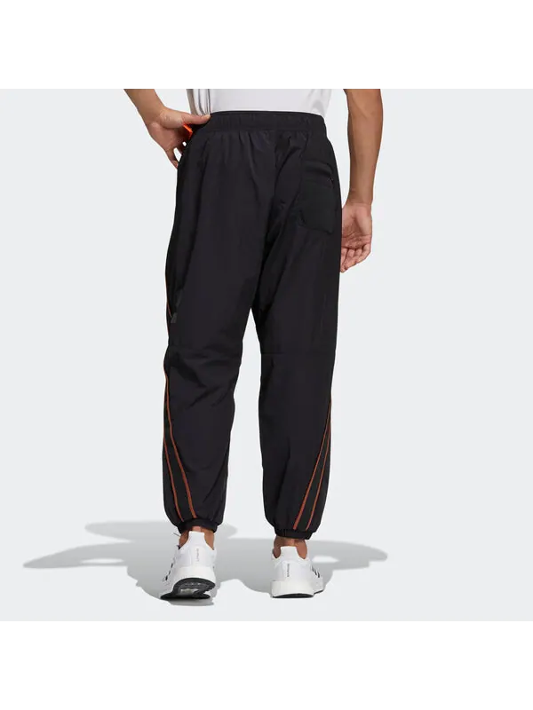 Спортивные штаны adidas Ub Pnt Wv Astro Woven Contrasting Colors Bundle Feet Sports Pants Black — изображение 3 из 4, черный