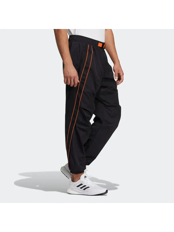 Спортивные штаны adidas Ub Pnt Wv Astro Woven Contrasting Colors Bundle Feet Sports Pants Black — изображение 4 из 4, черный