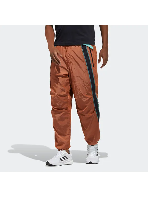 Спортивные штаны adidas Ub Pnt Wv Astro Contrasting Colors Woven Bundle Feet Sports Pants Orange — изображение 2 из 4, желтый