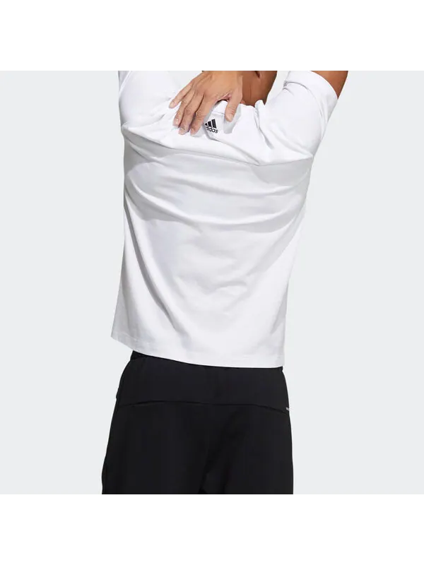 Футболка ub gxf t box спортивные камуфляжная печать логотип короткий рукав Adidas — изображение 3 из 4, белый
