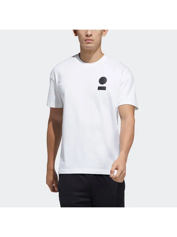 Футболка ub gfx t slog short sleeve men's white Adidas — изображение 2 из 4, белый