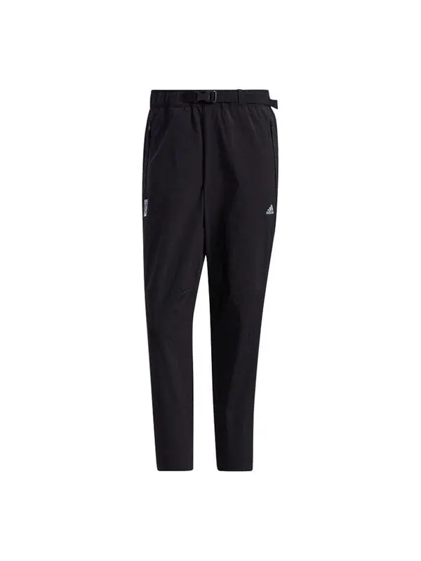 Спортивные штаны adidas Wj Pnt Wv Lt Series Woven Solid Color Casual Sports Pants Black — изображение 1 из 4, черный