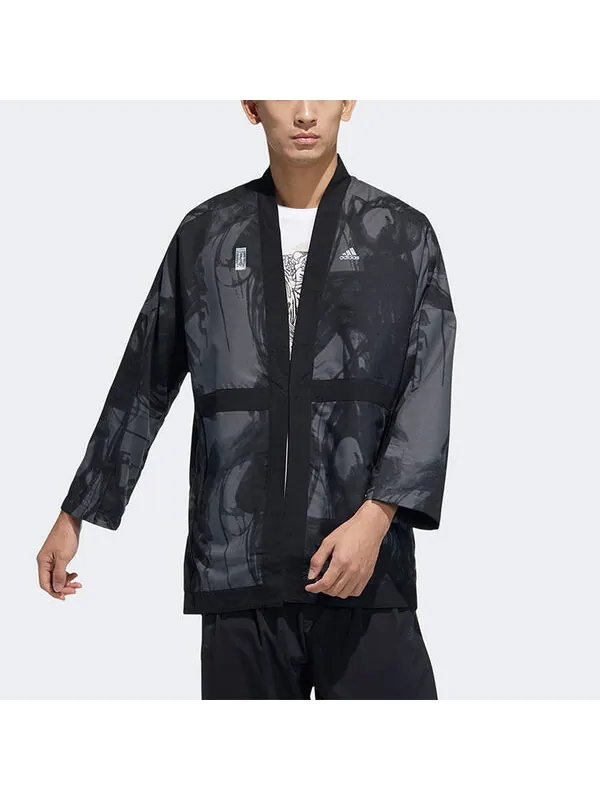 Куртка adidas Wj Gow N Sports Casual Woven Jacket Black — изображение 2 из 4, черный