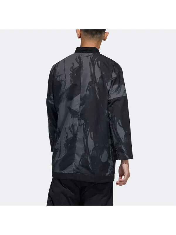 Куртка adidas Wj Gow N Sports Casual Woven Jacket Black — изображение 3 из 4, черный