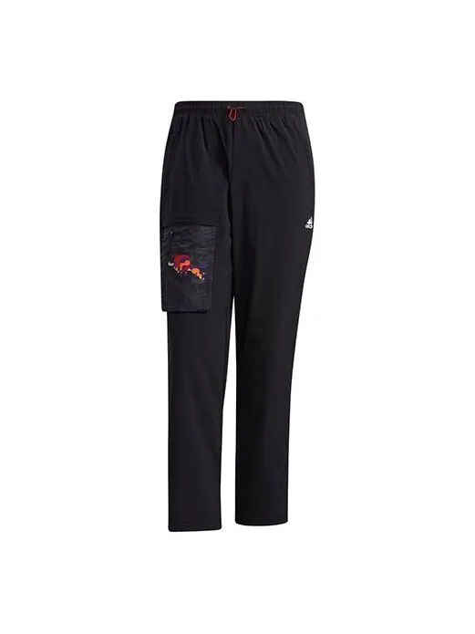 Спортивные штаны adidas CNY Men's Woven Workwear Sweatpants Black — изображение 1 из 4, черный