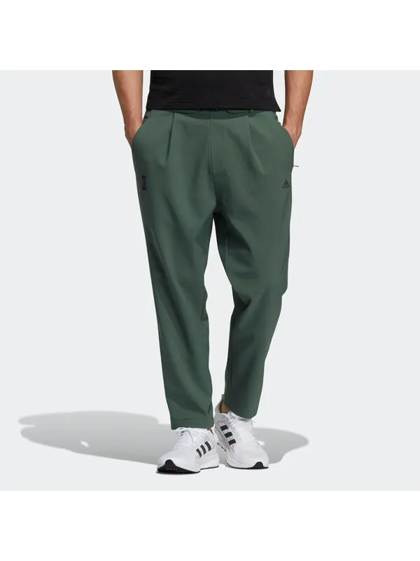 Повседневные брюки wj pnt wv теплые однотонные свободные спортивные брюки athleisure casual Adidas — изображение 2 из 4