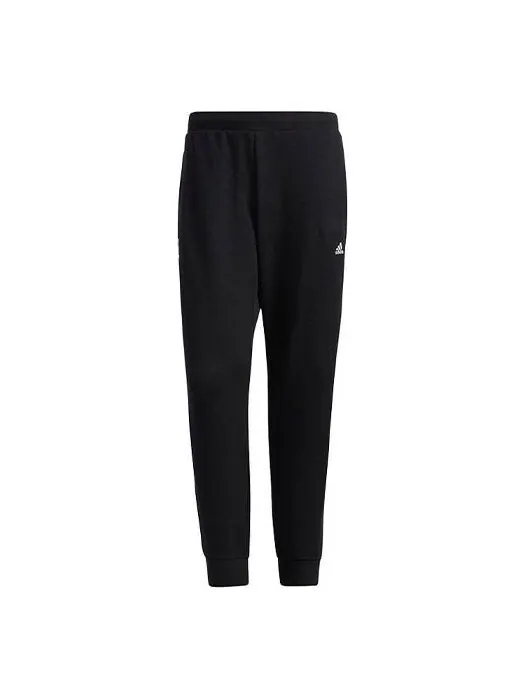 Спортивные штаны adidas Wj Pnt Pnt Swt Series Casual Sports Bundle Feet Long Pants Black — изображение 1 из 4, черный