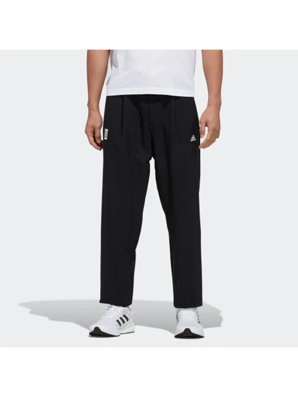 Брюки adidas Wj Pnt Wv Warm Series Training Sports Woven Long Pants Black — изображение 3 из 4, черный
