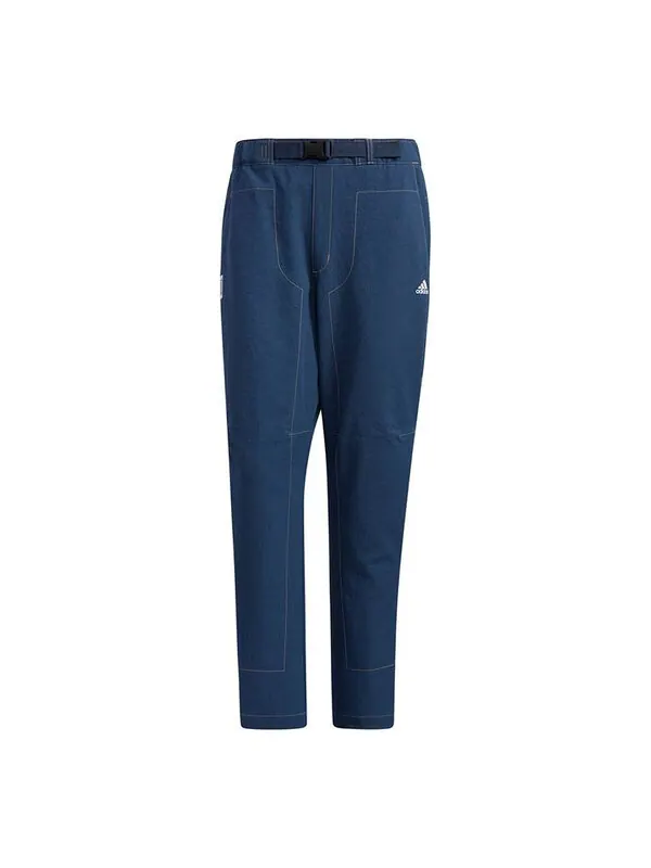 Спортивные штаны adidas Series WJ PNT Denim Training Sports Long Pants Navy Blue — изображение 1 из 4, темно-синий