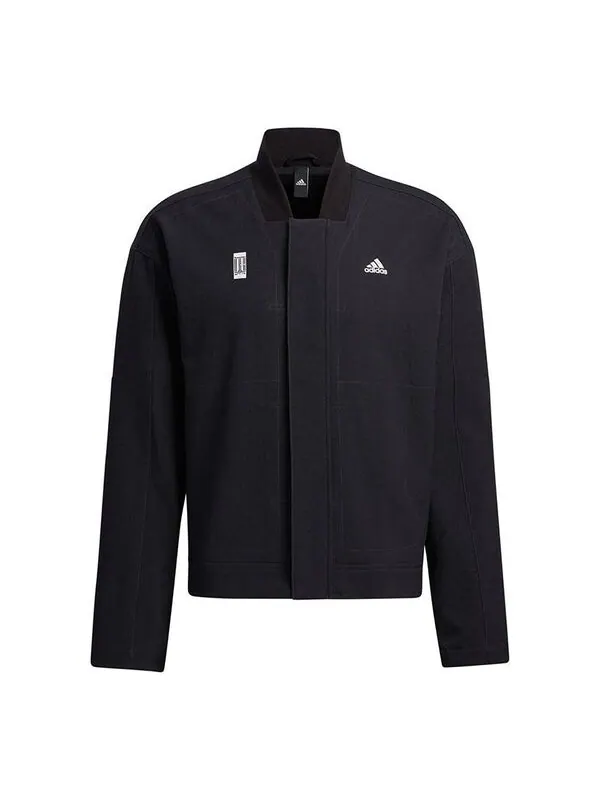 Куртка adidas Series WJ JKT Denim Training Sports Logo Jacket Black — изображение 1 из 4, черный