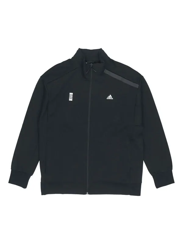 Куртка adidas Wj Tt Swt Casual Sports Stand Collar Jacket Black — изображение 1 из 4, черный