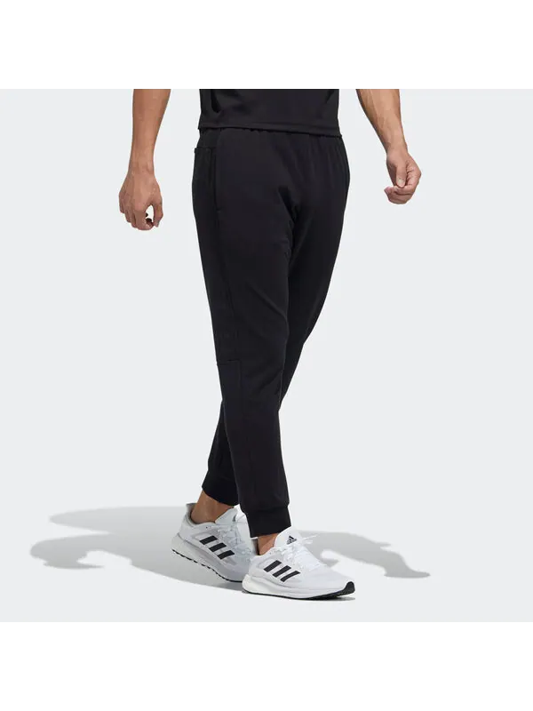 Спортивные штаны adidas Fi Pnt Ft Reg Running Knit Trousers Black — изображение 4 из 4, черный