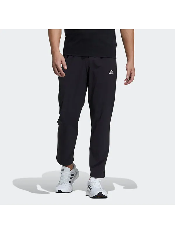 Спортивные штаны adidas Fi Pnt Wv Ent Running Athletics Sports Long Pants Black — изображение 3 из 4, черный