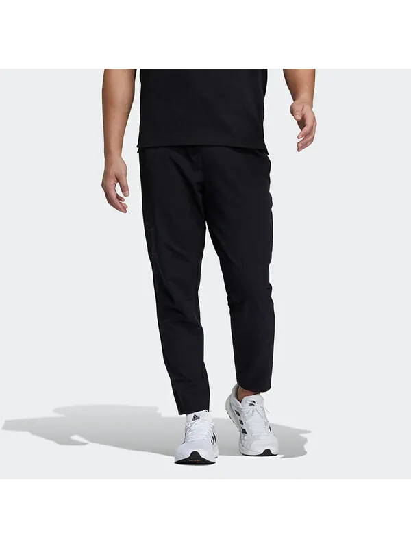 Спортивные штаны adidas Th Pnt Wv Funct Running Sports Woven Long Pants Black — изображение 2 из 4, черный