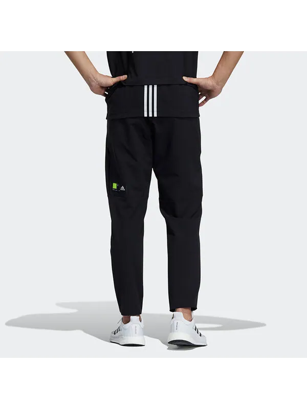 Спортивные штаны adidas Th Pnt Wv Funct Running Sports Woven Long Pants Black — изображение 3 из 4, черный