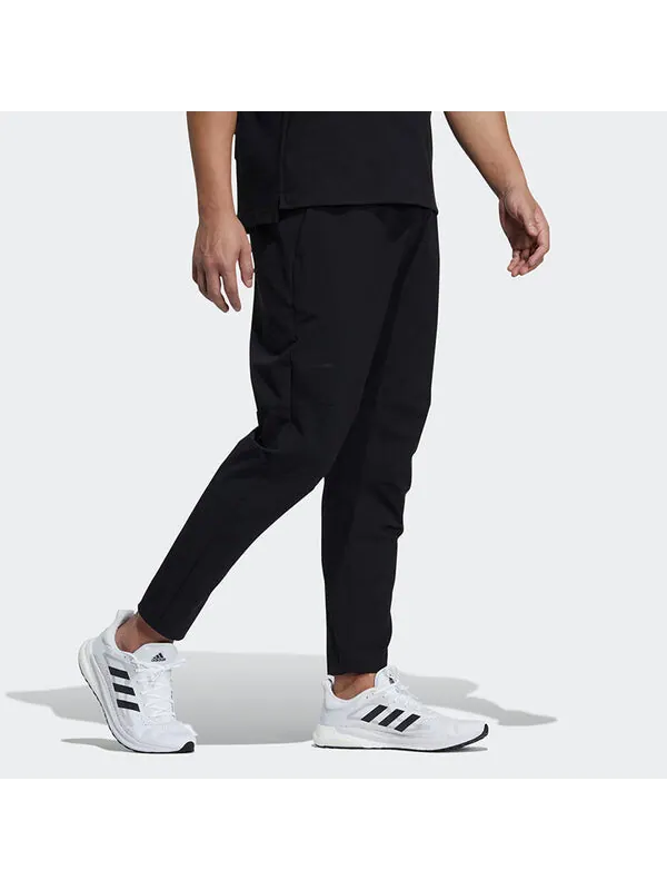 Спортивные штаны adidas Th Pnt Wv Funct Running Sports Woven Long Pants Black — изображение 4 из 4, черный