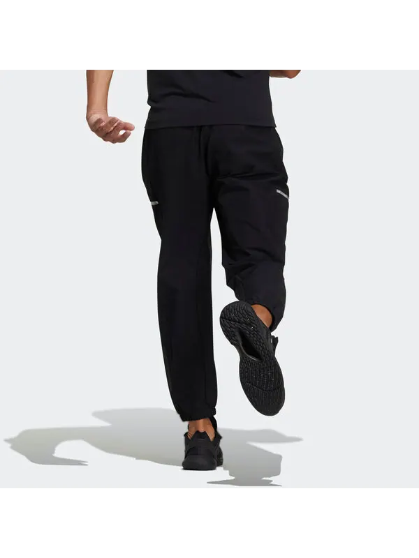 Спортивные штаны adidas Th Pnt Wv Id Outdoor Sports Bundle Feet Woven Long Pants Black — изображение 3 из 4, черный