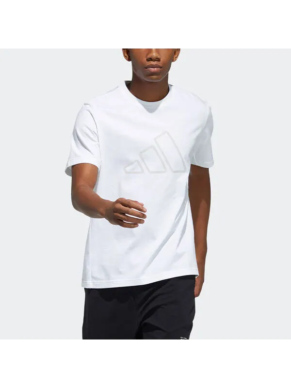 Футболка Adidas Th Tee Techgfx Logo — изображение 3 из 4, белый
