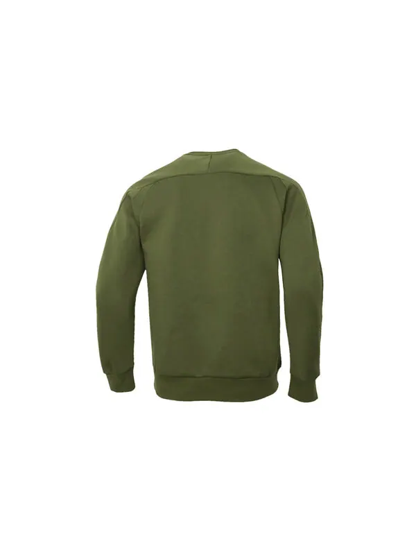 Толстовка с капюшоном th swt dk ref casual sports round neck pullover green Adidas — изображение 2 из 4, зеленый