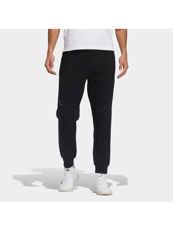 Брюки th pnt dk id knit sports long pants black Adidas — изображение 3 из 4, черный