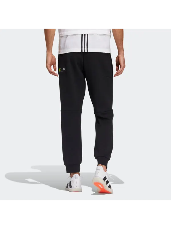 Брюки th pnt dk id knit sports long pants black Adidas — изображение 4 из 4, черный