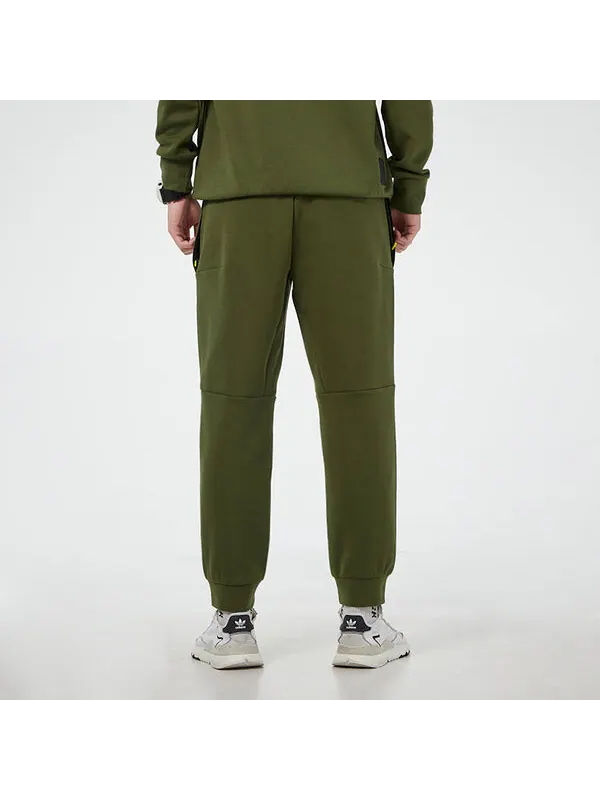 Спортивные штаны adidas Th Pnt Dk Id Knit Sports Long Pants Green — изображение 4 из 4, зеленый