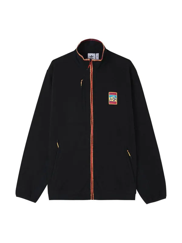 Куртка originals adplr pf tt polar fleece athletics sports jacket black Adidas — изображение 1 из 2, черный