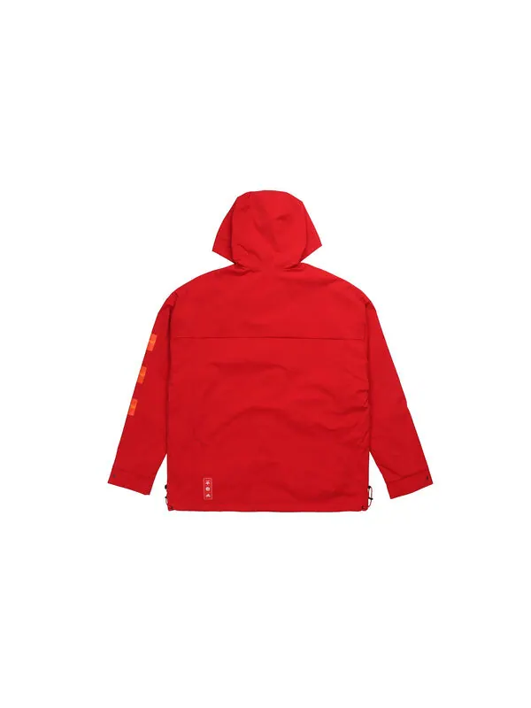 Куртка adidas Cny Jkt New Year's Edition Casual Sports Hooded Jacket Red — изображение 2 из 4, красный