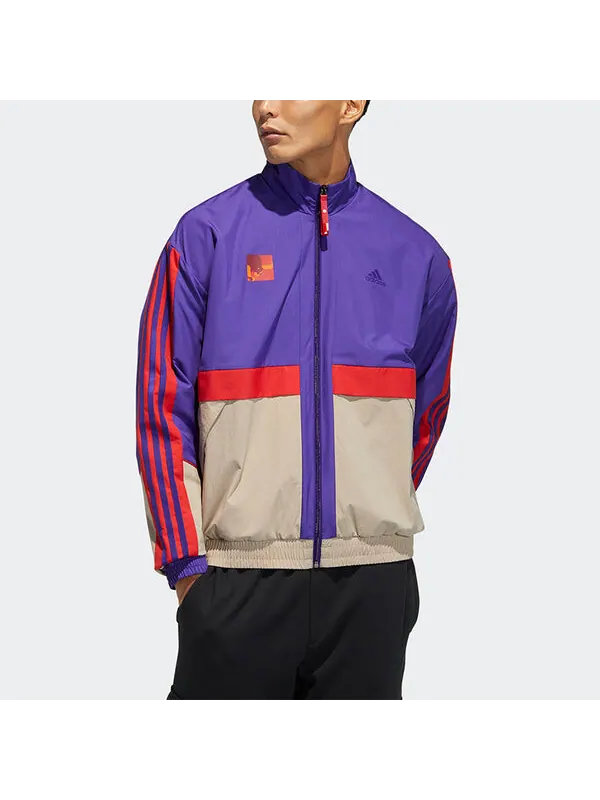 Куртка cny jkt south новый год Adidas — изображение 3 из 4, фиолетовый