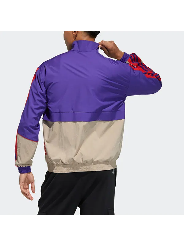 Куртка cny jkt south новый год Adidas — изображение 4 из 4, фиолетовый
