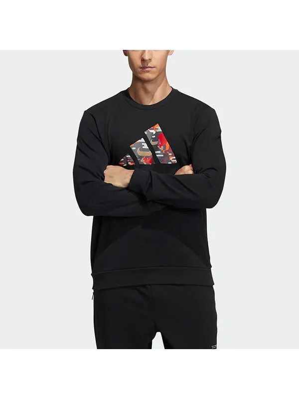 Толстовка мужская Adidas — изображение 3 из 4, черный