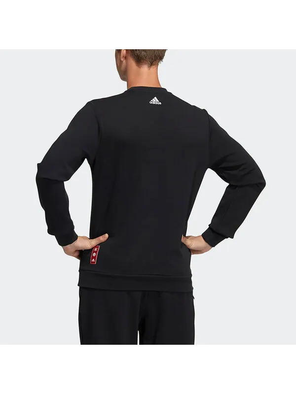 Толстовка мужская Adidas — изображение 4 из 4, черный