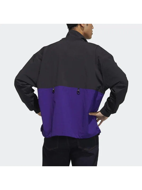 Куртка adidas originals Cny Hz Wb Jacket For Men Black — изображение 2 из 3, черный/фиолетовый