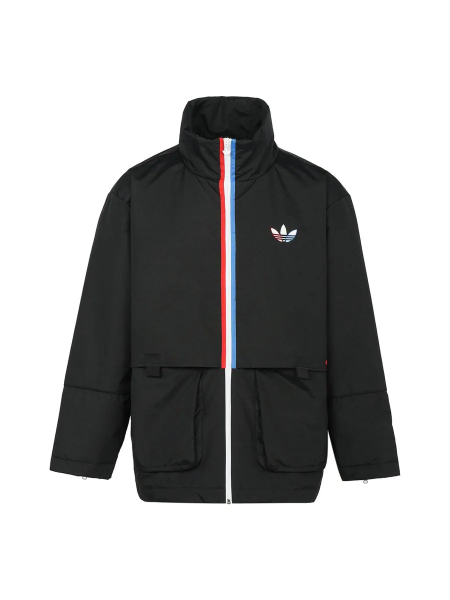 Куртка adidas Adicolor Jacket 'Black' — изображение 1 из 3, черный